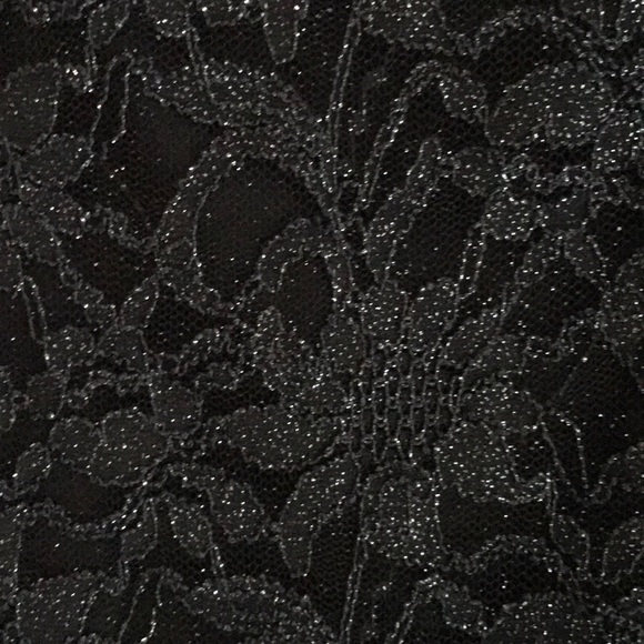 Lace one- shoulder cocktail dress. - Picture 3 of 3